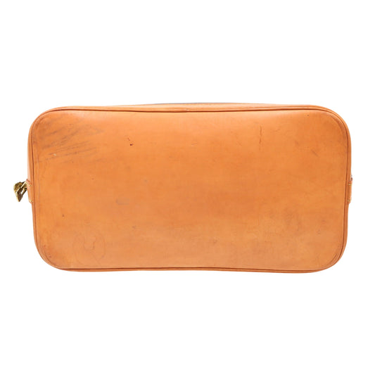 Monogram Alma PM M51130 Satchel/Top Handle Bag Brown