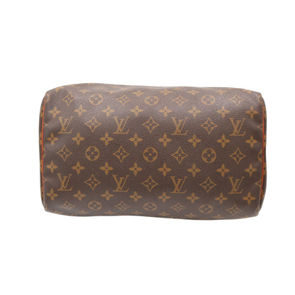 Monogram Speedy 30 M41526 Satchel/Top Handle Bag Brown