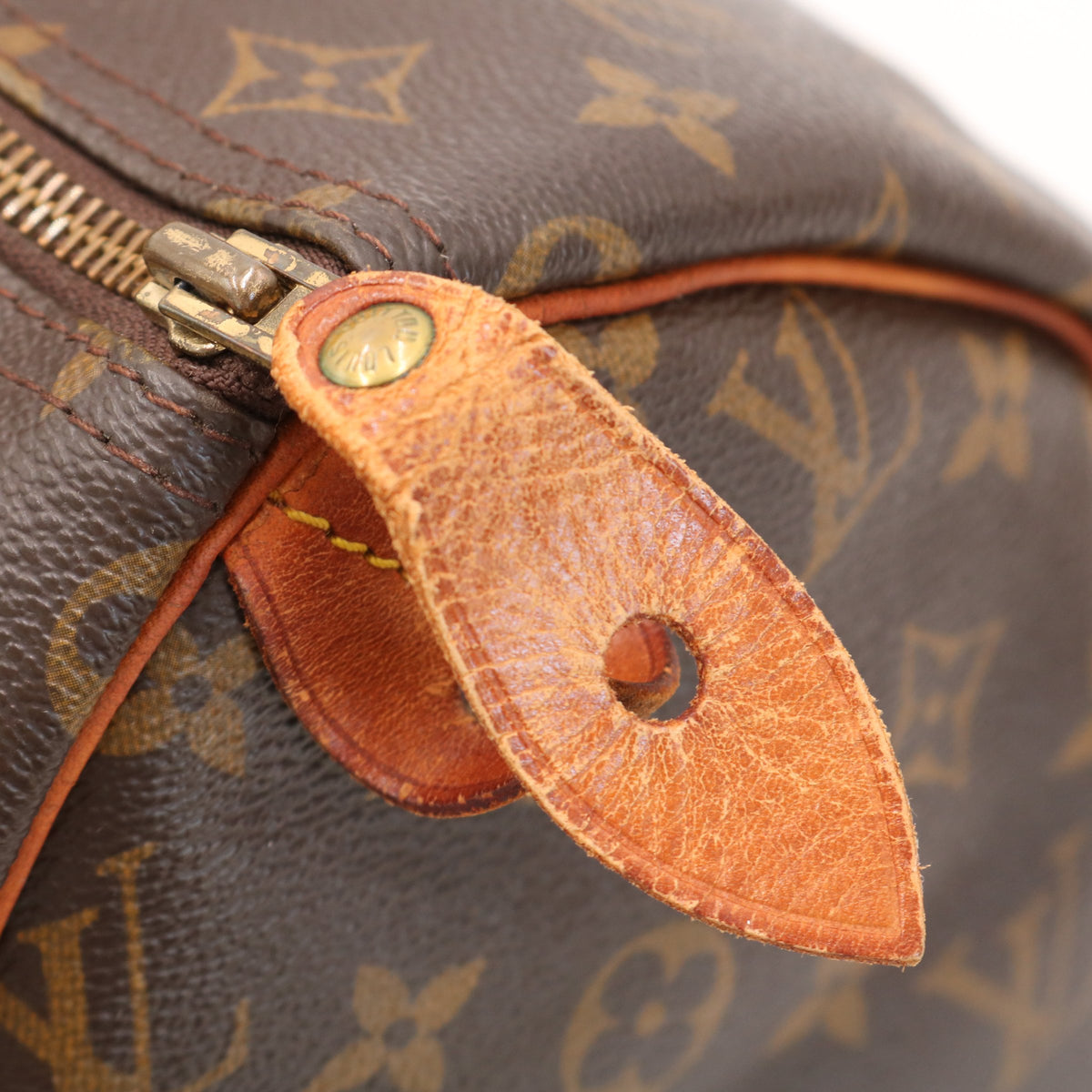 Monogram Speedy 30 M41526 Satchel/Top Handle Bag Brown