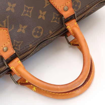 Monogram Speedy 30 M41526 Satchel/Top Handle Bag Brown
