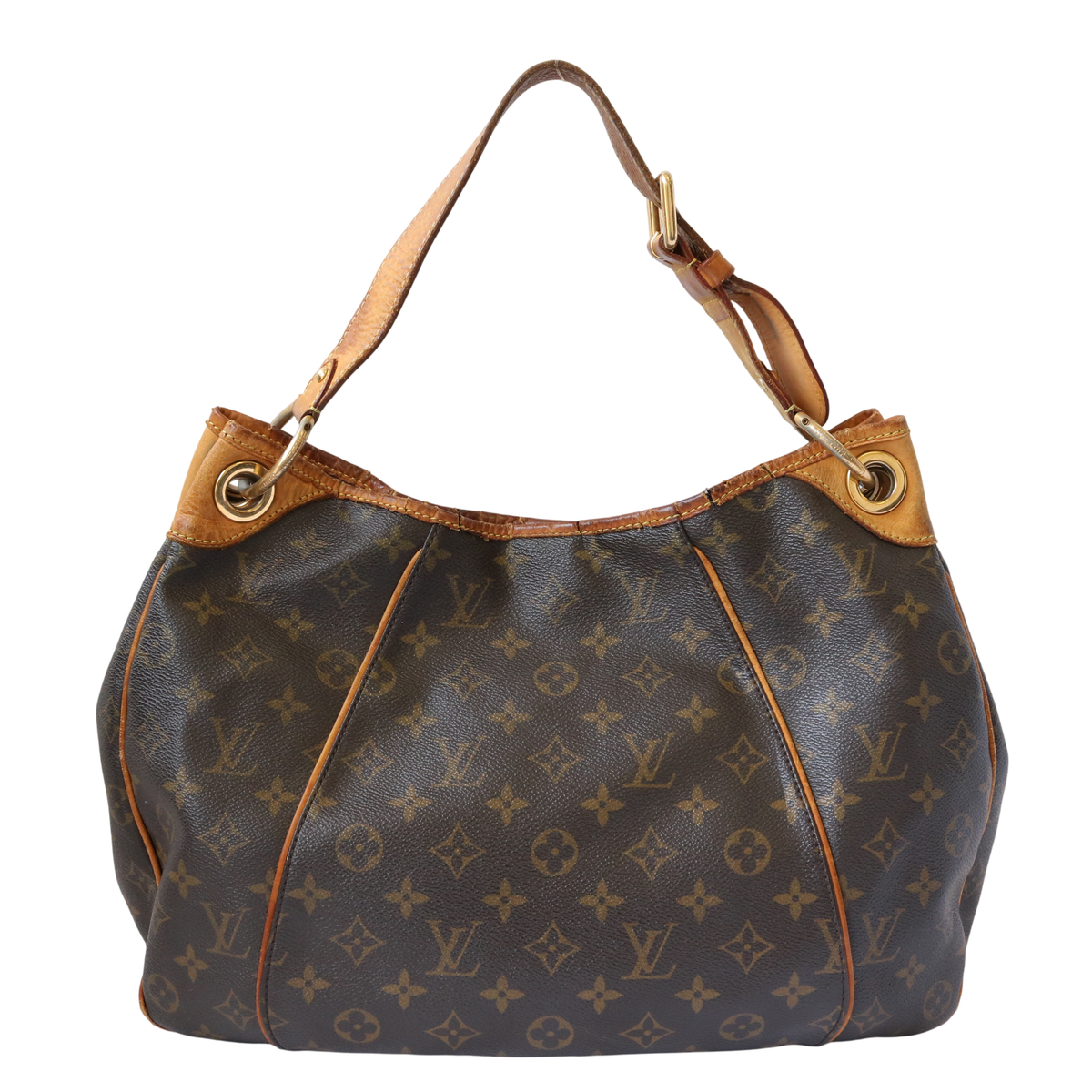 Monogram Galliera PM M56382 Hobo Bag Brown
