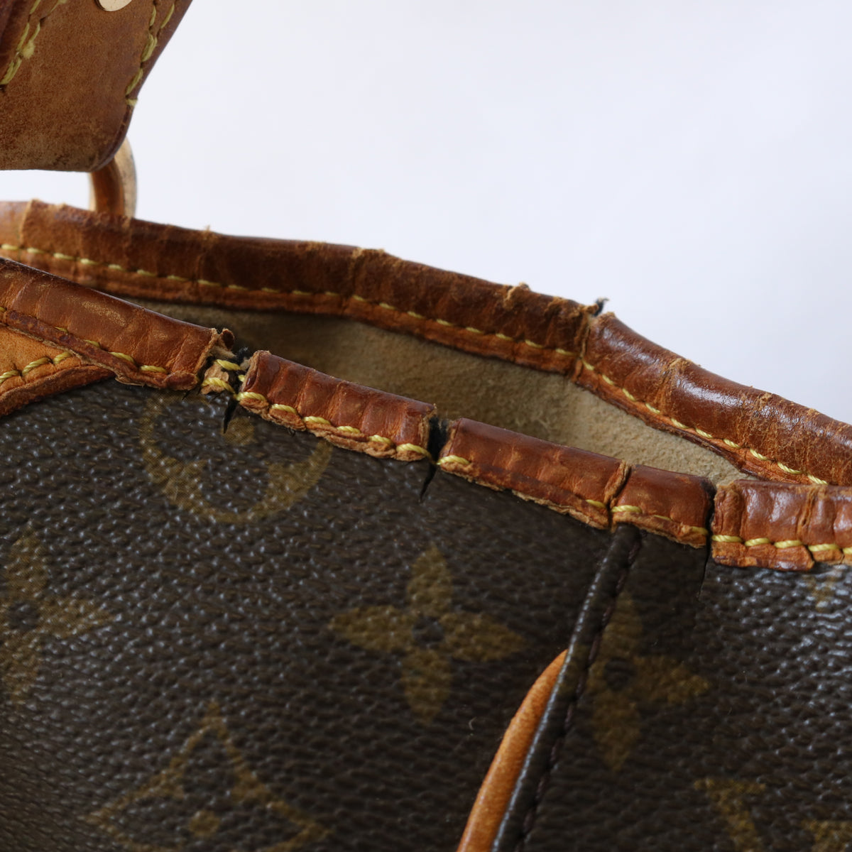 Monogram Galliera PM M56382 Hobo Bag Brown