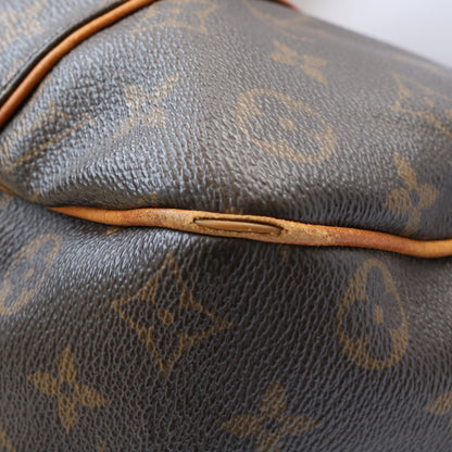 Monogram Galliera PM M56382 Hobo Bag Brown