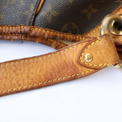 Monogram Galliera PM M56382 Hobo Bag Brown