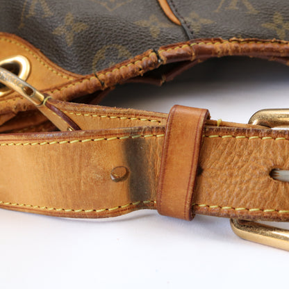 Monogram Galliera PM M56382 Hobo Bag Brown
