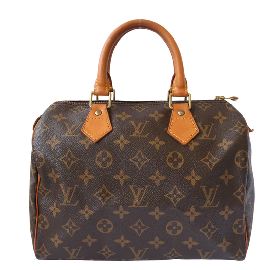 Monogram Speedy 30 M41526 Satchel/Top Handle Bag Brown