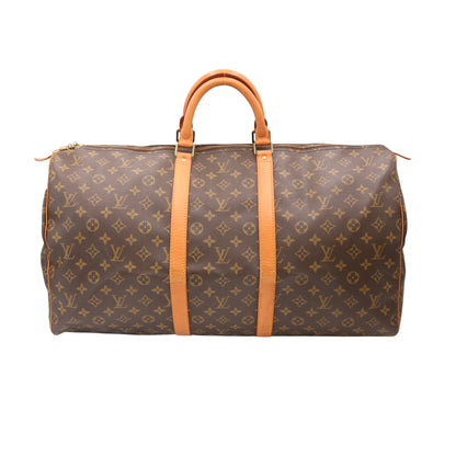 Monogram Keepall 55 M41424 Duffle Brown