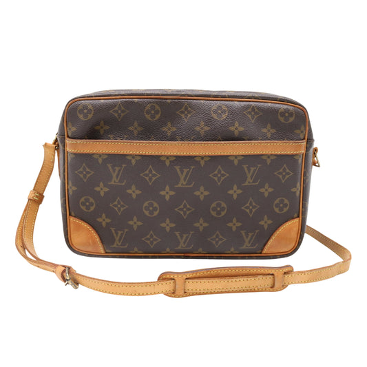 Monogram Trocadero 27 M51274 Crossbody Brown