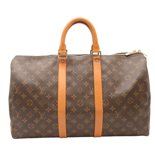Monogram Keepall 45 M41428 Duffle Brown