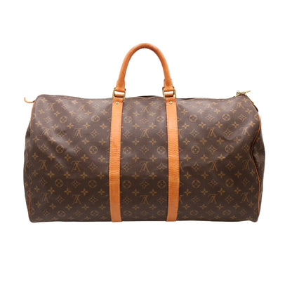 Monogram Keepall 55 M41424 Duffle Brown