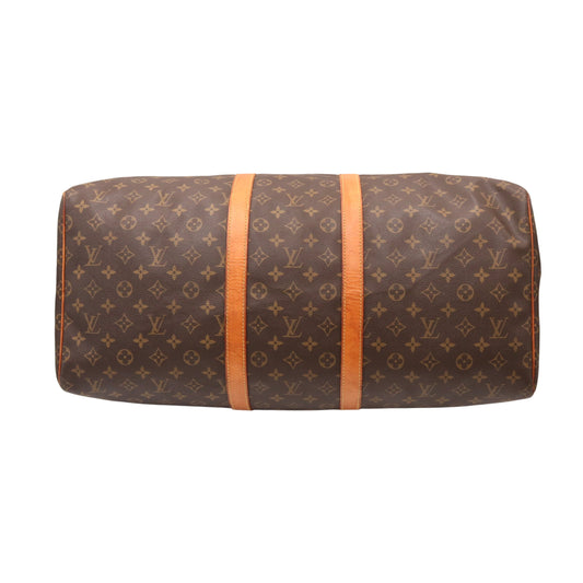 Monogram Keepall 55 M41424 Duffle Brown