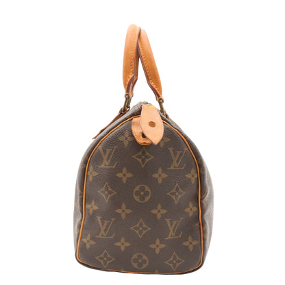 Monogram Speedy 25 M41528 Satchel/Top Handle Bag Brown