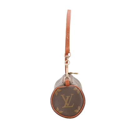 Monogram Papillon Pouch Brown