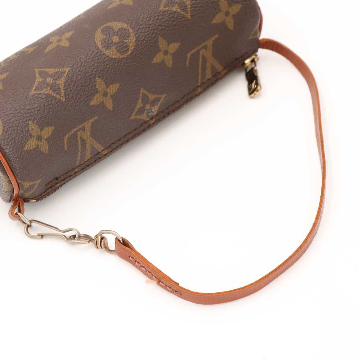 Monogram Papillon Pouch Brown
