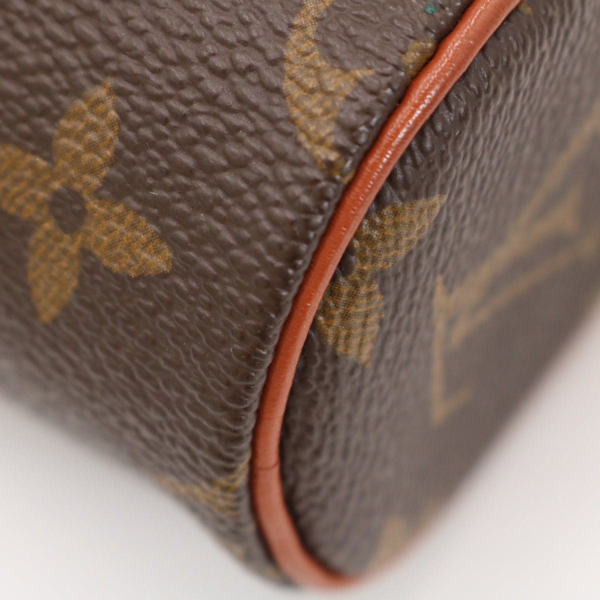 Monogram Papillon Pouch Brown