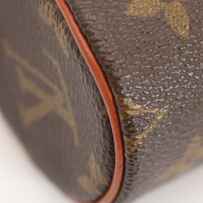 Monogram Papillon Pouch Brown