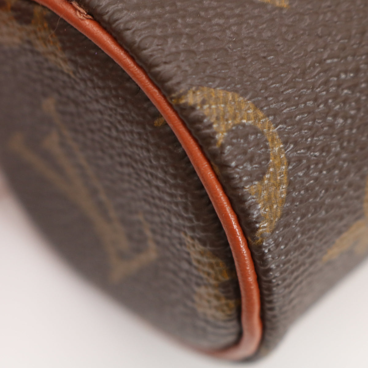 Monogram Papillon Pouch Brown