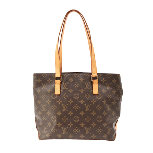 Monogram Cabas Piano M51148 Tote Brown
