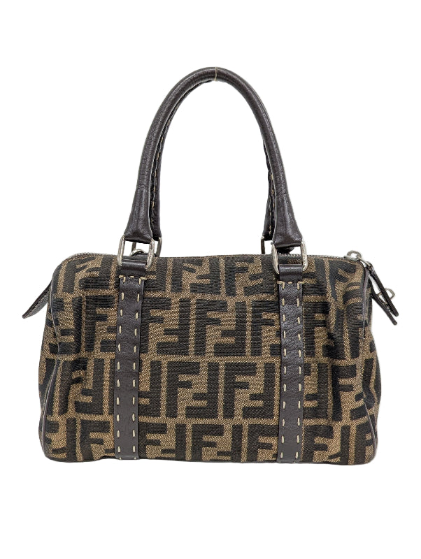 FENDI　ズッカ柄　ハンドバッグ