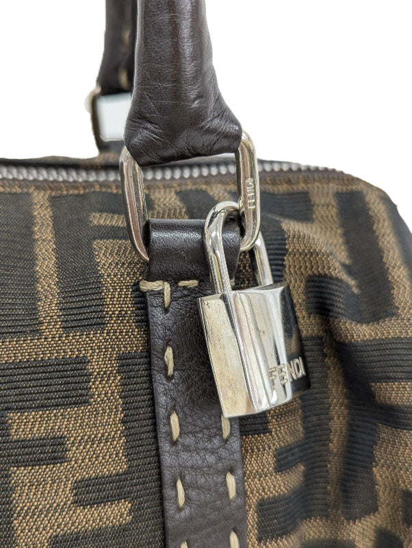 FENDI　ズッカ柄　ハンドバッグ