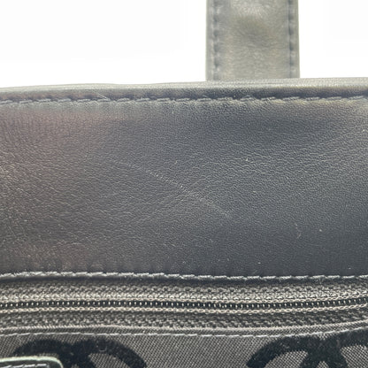 Wild Stitch Tote Bag Black