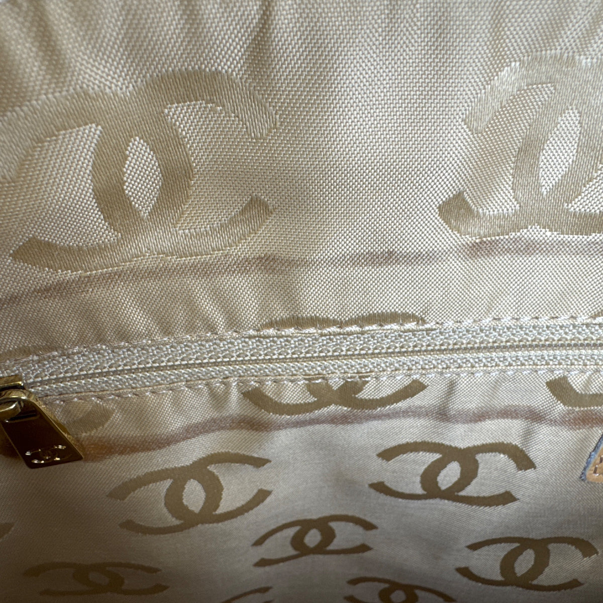 Wild Stitch One Shoulder Bag Beige