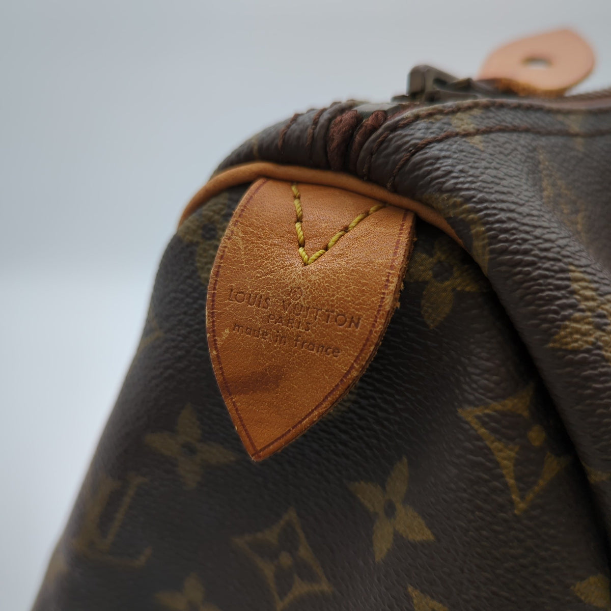 Monogram Speedy 30 M41526 Satchel/Top Handle Bag Brown