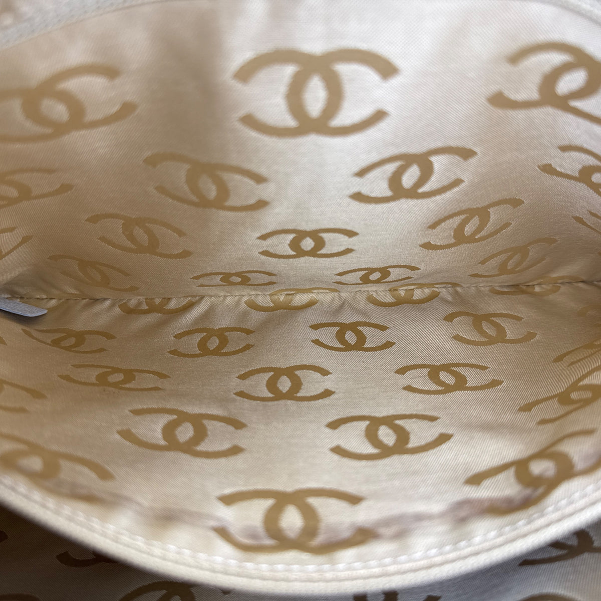 Wild Stitch One Shoulder Bag Beige