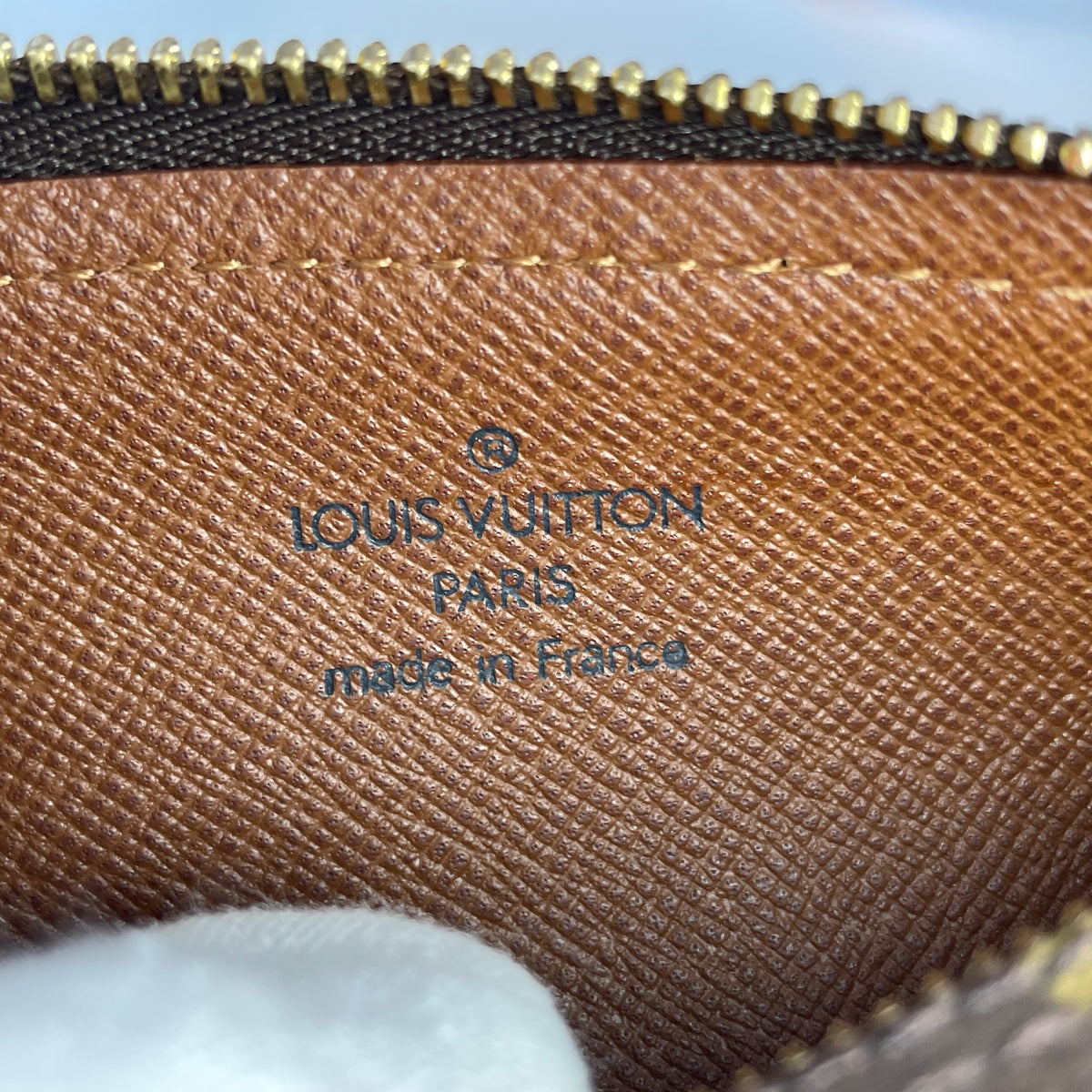 Monogram Papillon Pouch M51380 Clutch Brown