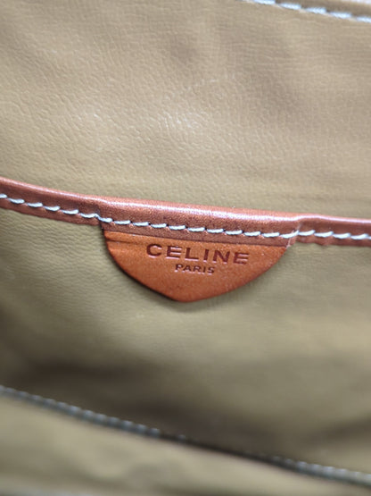 CELINE マカダム ショルダーバッグ