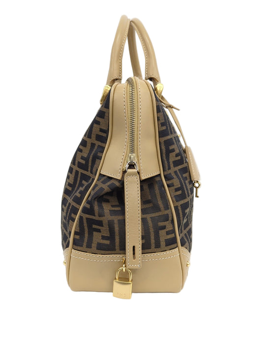 FENDI Zucca Pattern Handbag