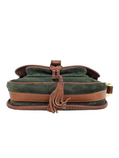 LOEWE スエード ショルダーバッグ