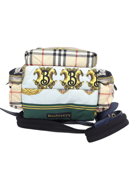 BURBERRY マルチカラースカーフ柄 リュックサック