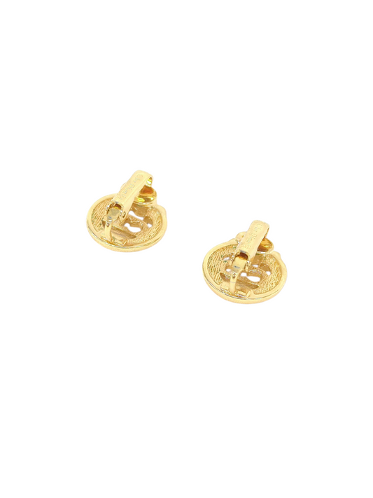 Dior CD Logo Clip-on Earrings
