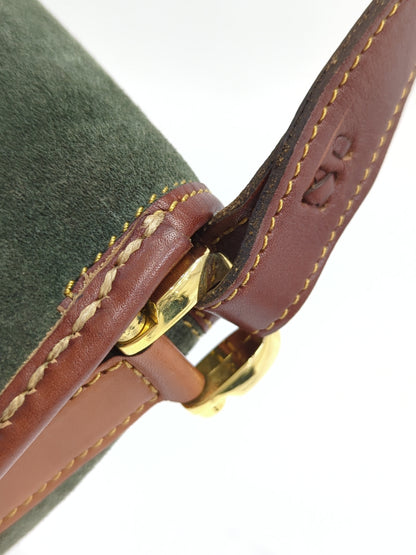 LOEWE スエード ショルダーバッグ