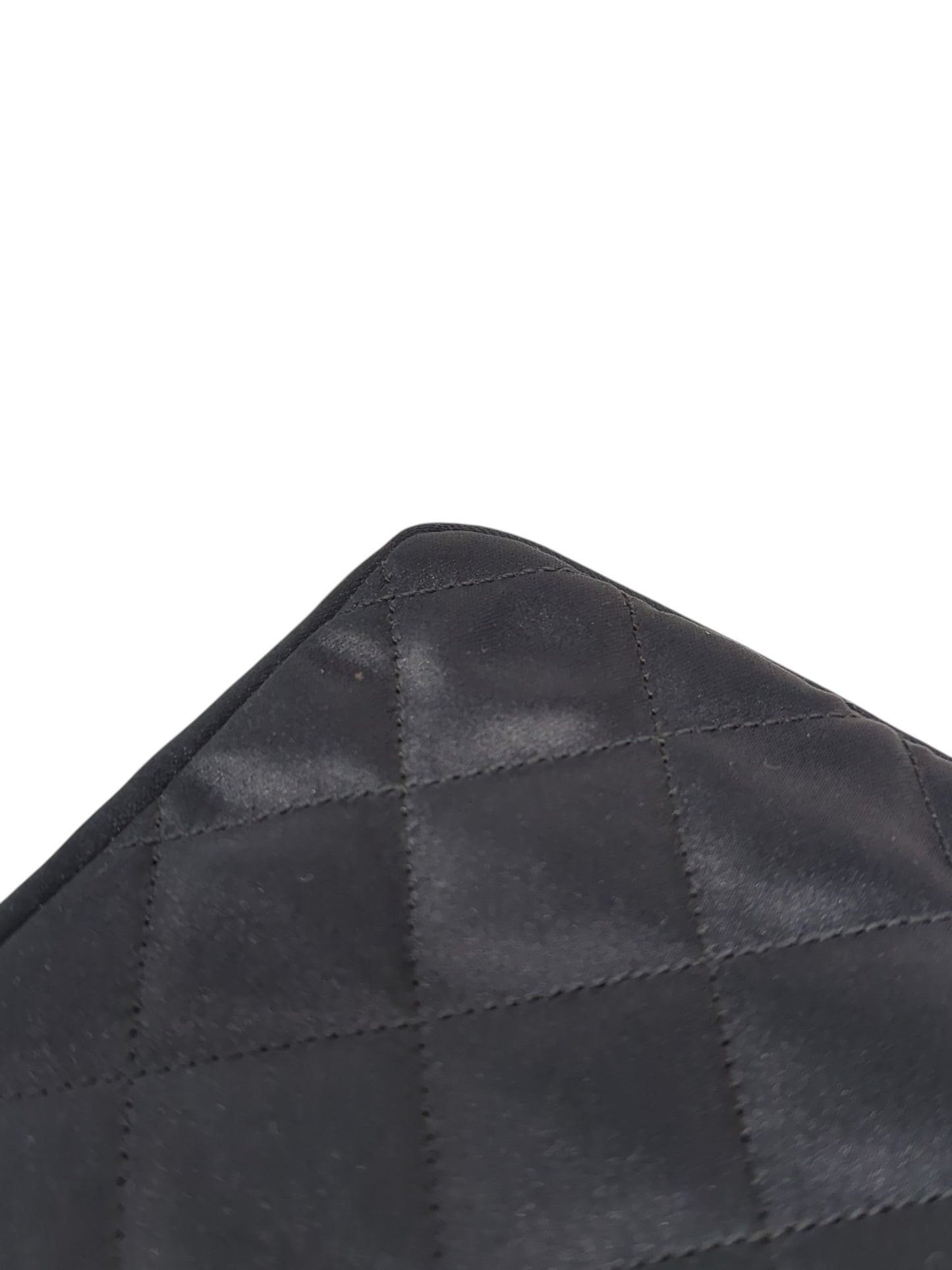 CHANEL サテン ココマーク ショルダーバッグ