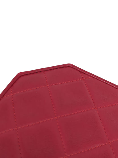 CHANEL ラムスキン オクタゴン ショルダーバッグ