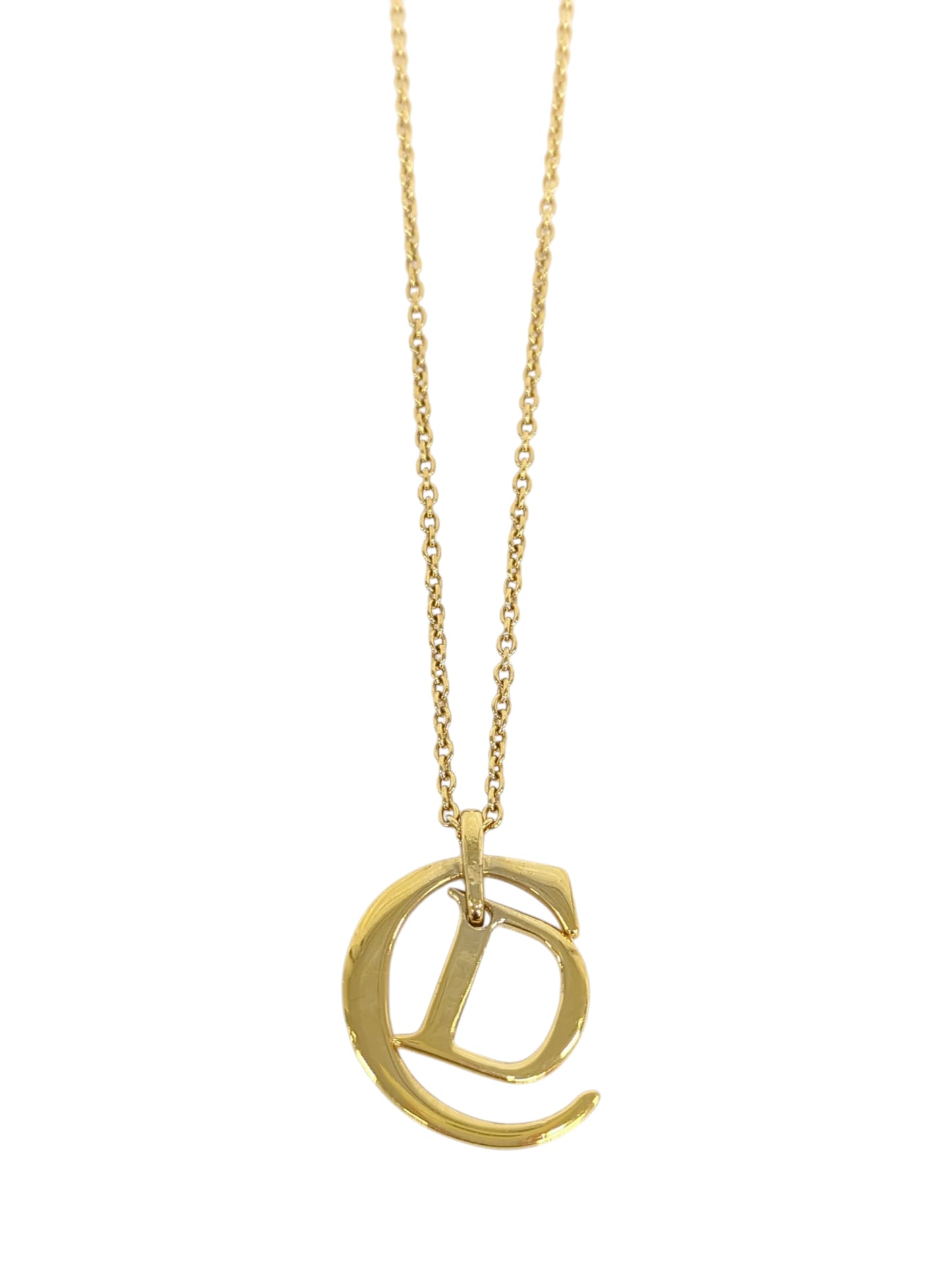 Dior CDロゴ ゴールド ネックレス