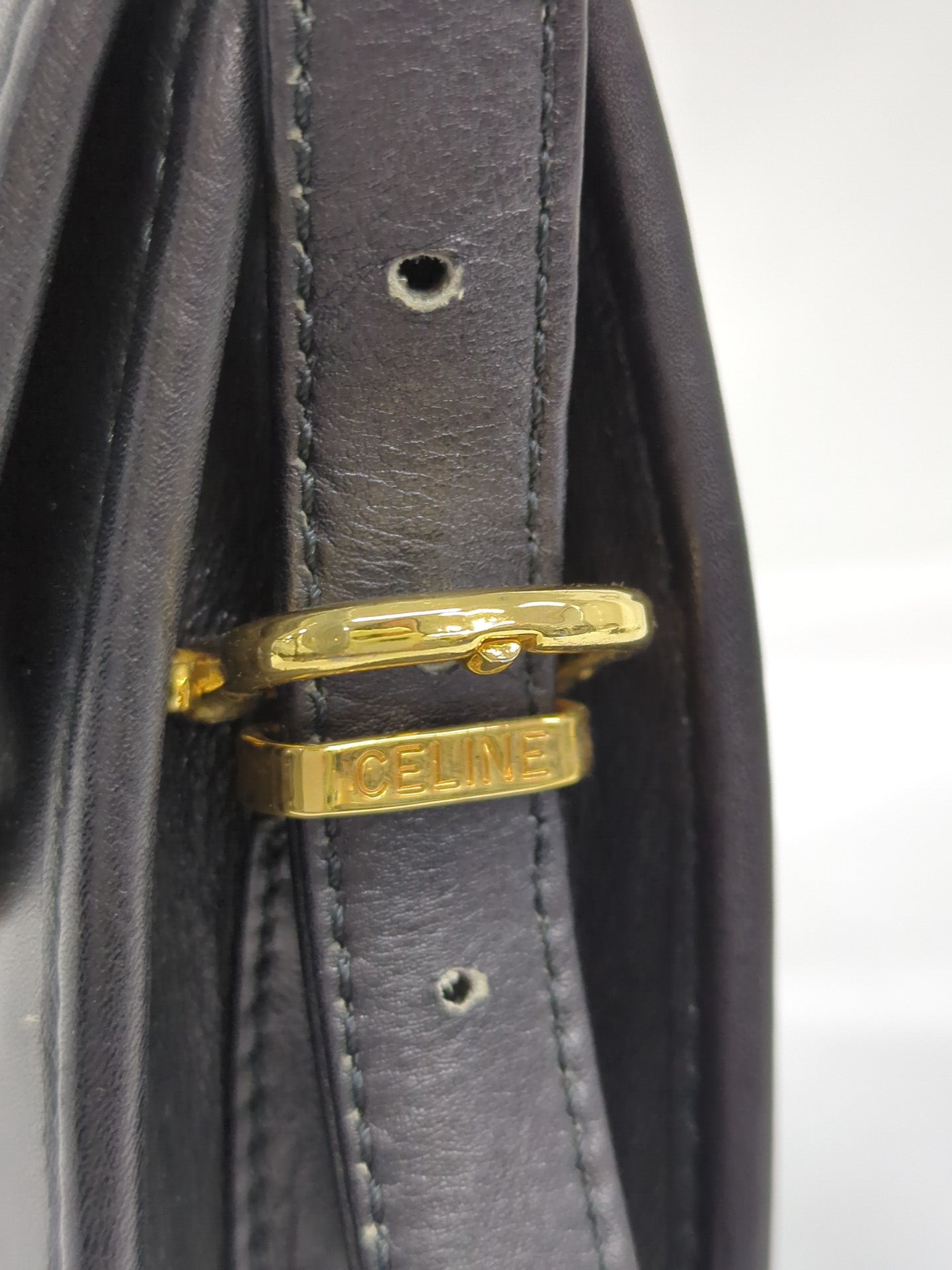CELINE ガンチーニ金具 ショルダーバッグ