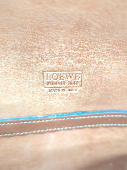 LOEWE スエード ショルダーバッグ