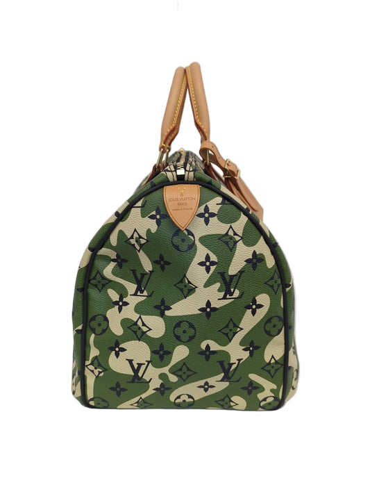 Louis Vuitton M95773 Monogram Camouflage Speedy 35