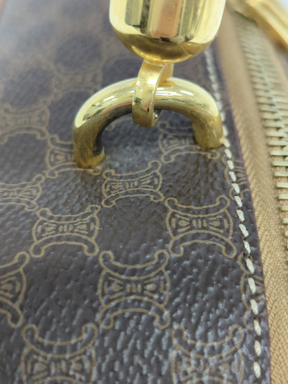 CELINE マカダム ハンドバッグ
