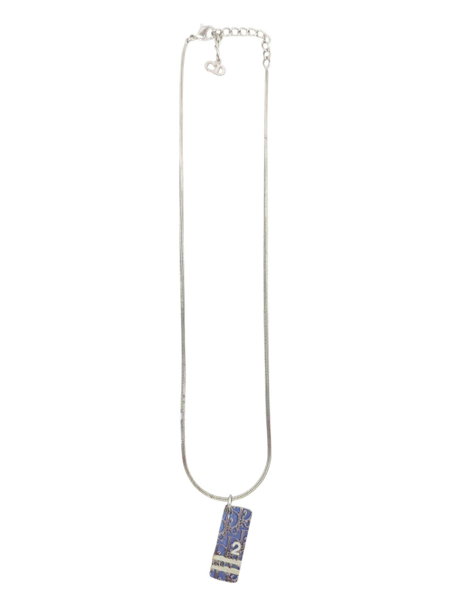 Dior トロッター メッキネックレス