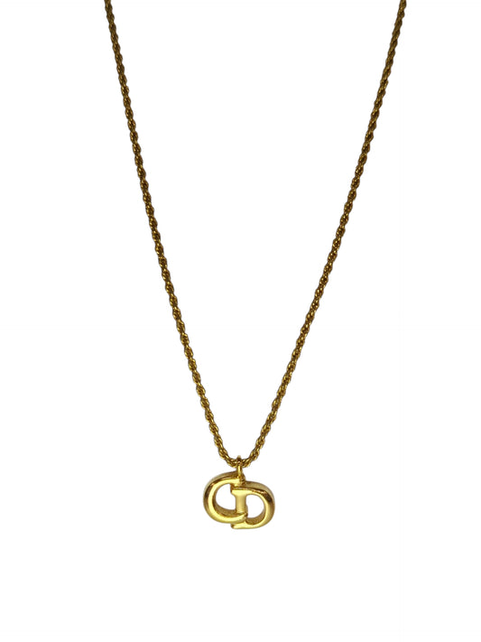 Dior　ロゴネックレス CD