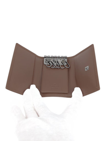 GUCCI GGキャンバス キーケース