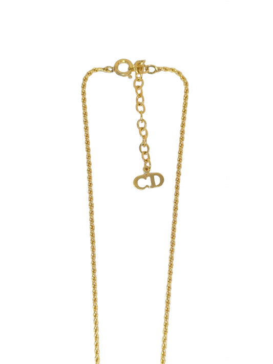 Dior CD Logo Necklace