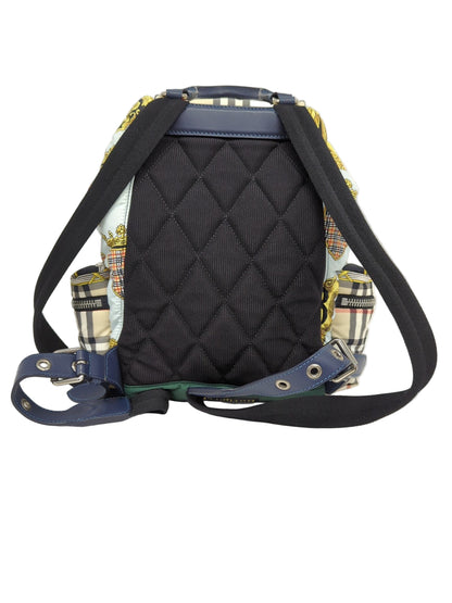 BURBERRY マルチカラースカーフ柄 リュックサック