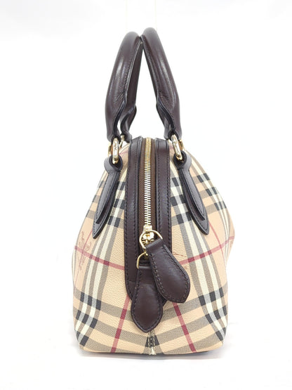 BURBERRY ノバチェック ボウリングバッグ