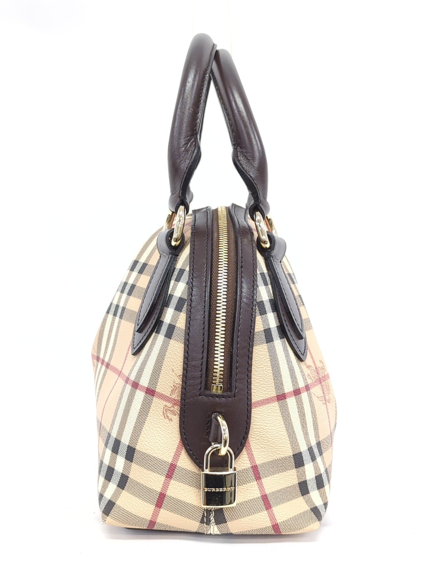 BURBERRY ノバチェック ボウリングバッグ