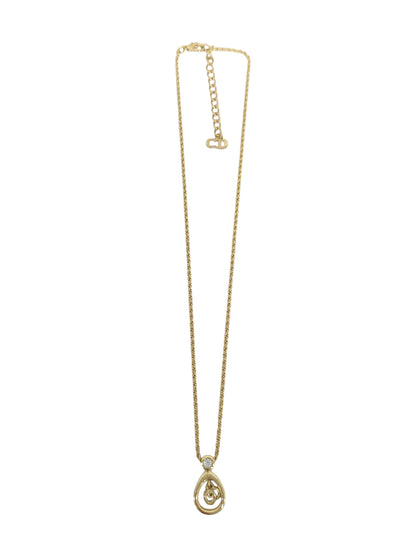 Dior　CDロゴトップ GDネックレス